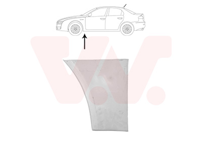 Spatbord Van Wezel 0160155