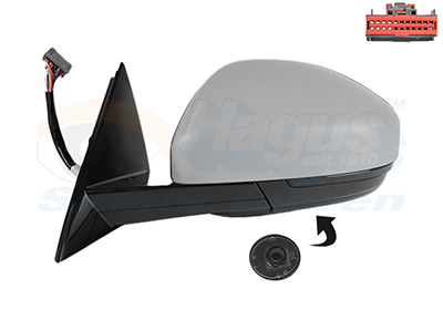 Buitenspiegel Van Wezel 0266817