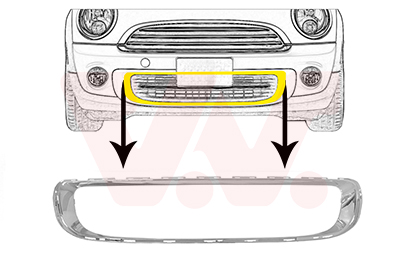 Grille Van Wezel 0508596