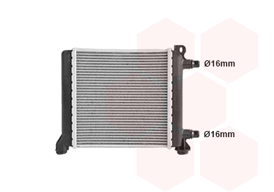 Radiateur Van Wezel 06012728