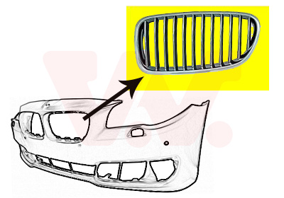 Grille Van Wezel 0619511