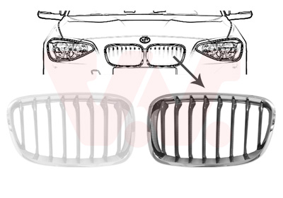 Grille Van Wezel 0633511