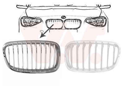 Grille Van Wezel 0633514