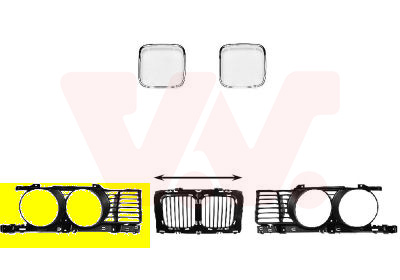 Grille rechts Van Wezel 0635512