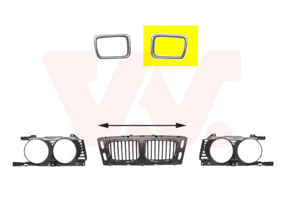 Grille Van Wezel 0635515