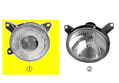 Koplamp rechts Van Wezel 0635964