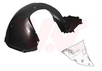 Wielkast bekleding voor rechts Van Wezel 0646434