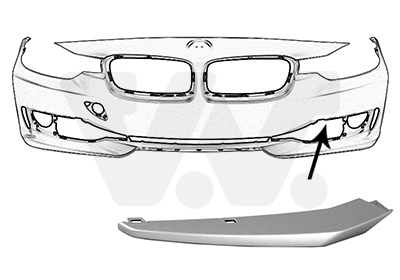 Van Wezel Voorbumper deel 0670581