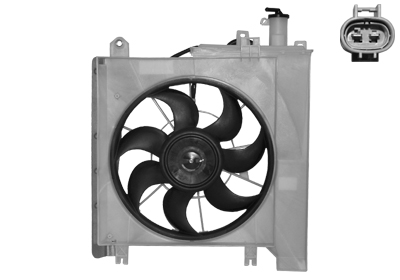 Ventilatorwiel-motorkoeling Van Wezel 0910746