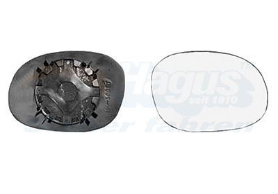 Buitenspiegelglas rechts HAGUS Van Wezel 0925832