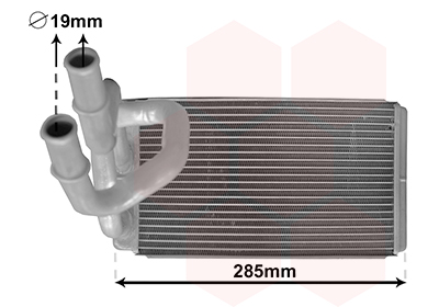 Kachelradiateur Van Wezel 13006373