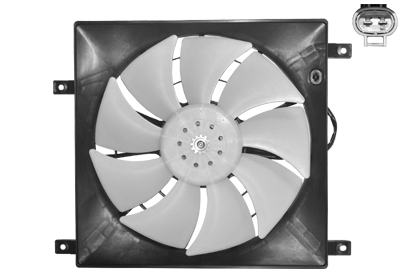 Ventilatorwiel-motorkoeling Van Wezel 1603747