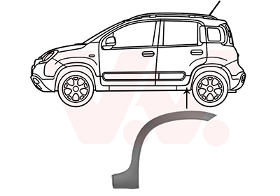 Verbreding, spatbord Van Wezel 1607523