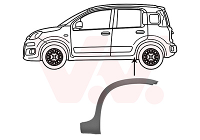 Verbreding, spatbord Van Wezel 1613523