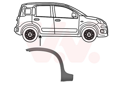 Verbreding, spatbord Van Wezel 1613524