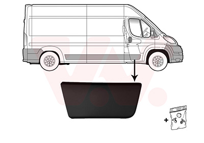Sier- / beschermingspaneel, deur Van Wezel 1652404