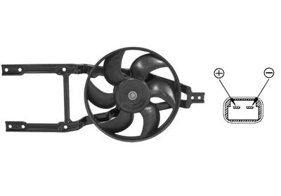 Ventilatorwiel-motorkoeling Van Wezel 1758746