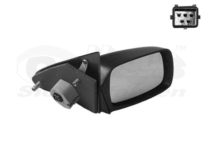 Buitenspiegel rechts HAGUS Van Wezel 1825808