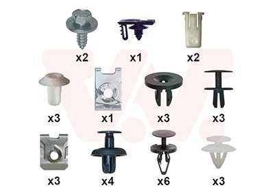 Montageset, achterscherm Van Wezel 1945796