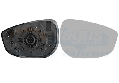 Buitenspiegelglas Van Wezel 2751832
