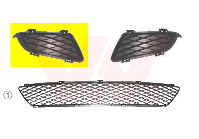 Grille Van Wezel 2754592