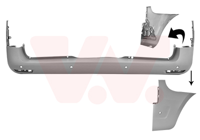 Bumper Van Wezel 2971543