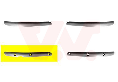 Voorbumper deel voor rechts Van Wezel 3023584