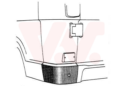 Spatbord Van Wezel 3070134