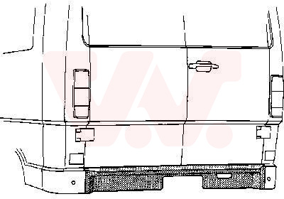 Achterpaneel Van Wezel 3070136