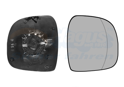 Buitenspiegelglas Van Wezel 3080834