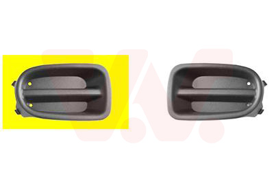 Grille voor rechts Van Wezel 3319596