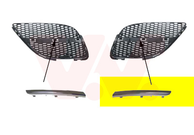 Grille Van Wezel 3323513