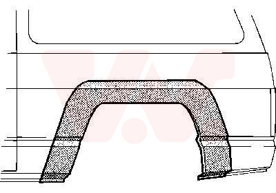 Spatbord Van Wezel 3360145