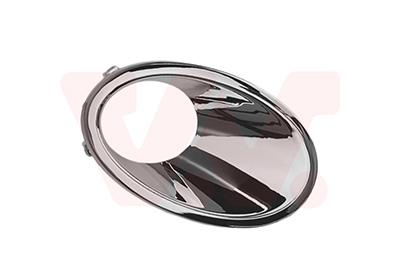 Plaat, bumper Van Wezel 3389586