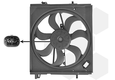 Ventilatorwiel-motorkoeling Van Wezel 3391746