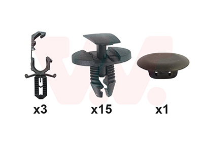 Montageset, motorkap Van Wezel 3729797