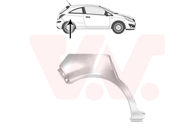Spatbord Van Wezel 3750148