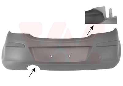 Bumper Van Wezel 3750542