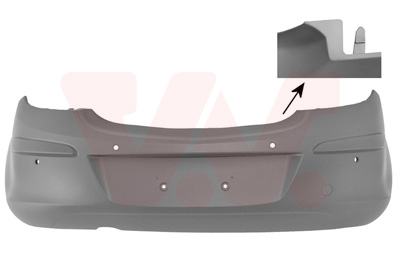 Bumper Van Wezel 3750545