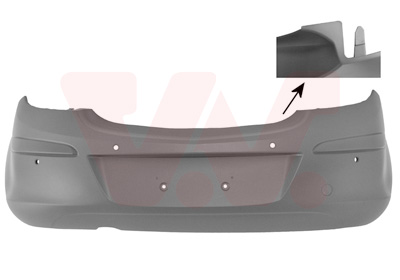 Van Wezel Bumper 3750547
