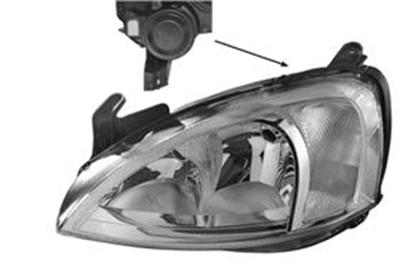 Koplamp Van Wezel 3777961V