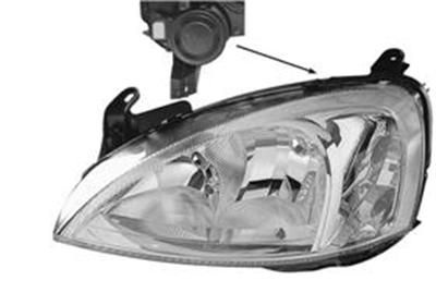 Koplamp Van Wezel 3779961