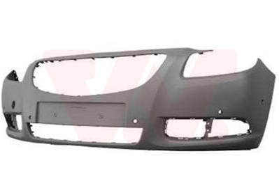 Bumper voor Van Wezel 3850578