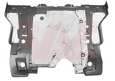 Motorbescherm plaat Van Wezel 3872701