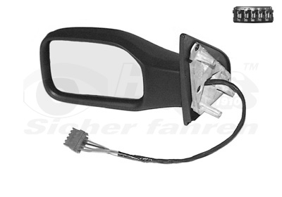 Buitenspiegel links HAGUS Van Wezel 4009807