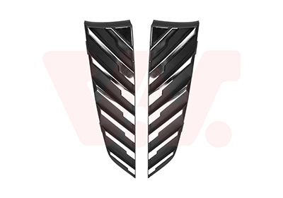 Sier- / beschermingspaneelset, bumper Van Wezel 4016580