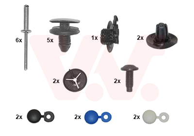 Bumper montageset Van Wezel 4076793