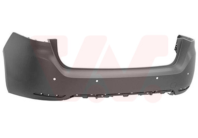 Bumper achter Van Wezel 4081548