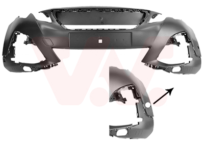 Bumper Van Wezel 4084575