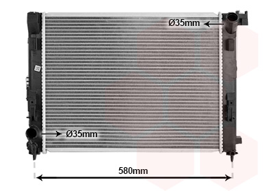 Radiateur Van Wezel 43012712